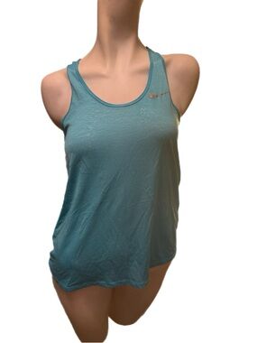 Nike Women's Teal Scoop Neck Athletic Tank